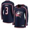 Charlie Coyle Columbus Blue Jackets Fashion7 Women's Home Breakaway Jersey - Navy - Front View