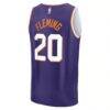 Rasheer Fleming Phoenix Suns Fashion7 Youth Fast Break Replica Jersey - Purple - - Detail View