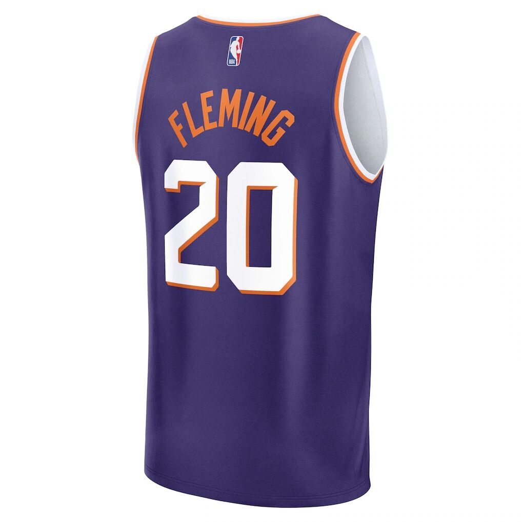 Rasheer Fleming Phoenix Suns Fashion7 Youth Fast Break Replica Jersey - Purple - Icon Edition