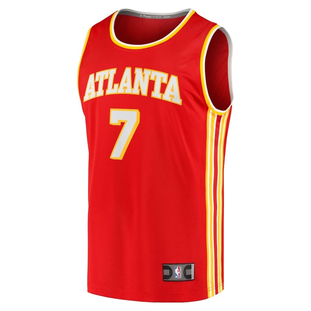 Nickeil Alexander-Walker Atlanta Hawks Fashion7 Fast Break Replica Jersey - Red - Icon Edition