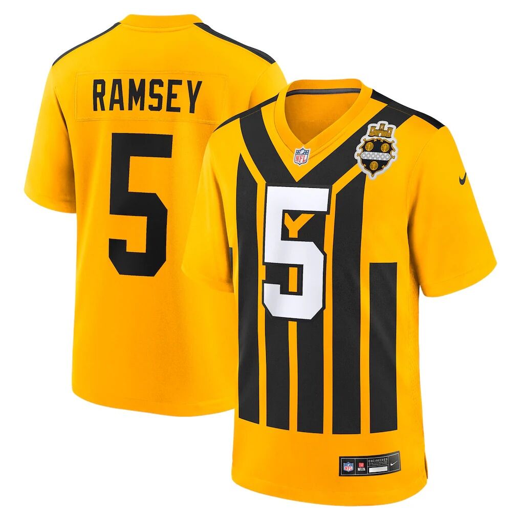 Jalen Ramsey Pittsburgh Steelers Nike Alternate 1933 Throwback Game Jersey