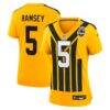 Jalen Ramsey Pittsburgh Steelers Nike Women's Alternate 1933 Throwback Game Jersey - Gold - Front View