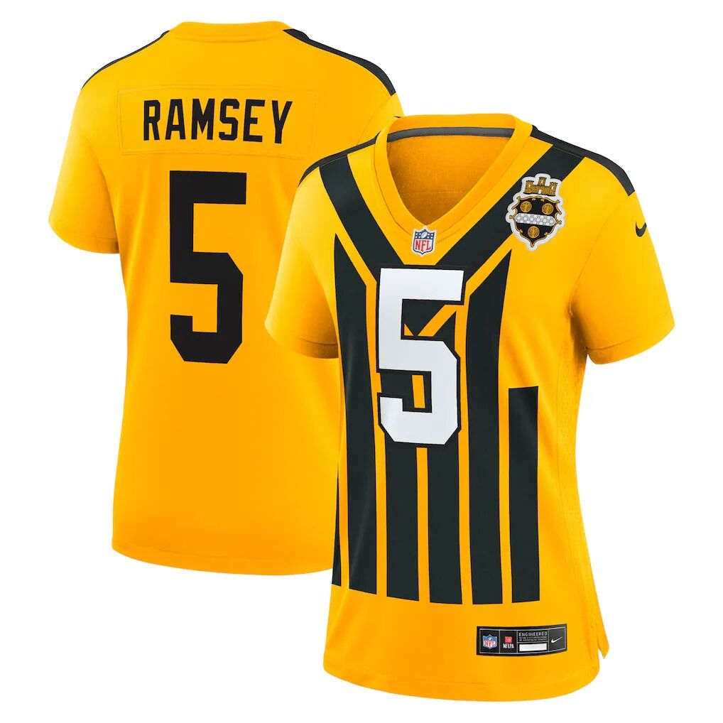 Jalen Ramsey Pittsburgh Steelers Nike Women's Alternate 1933 Throwback Game Jersey