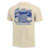 Air Force Falcons Image One Comfort Colors Hand-Drawn Campus Stack T-Shirt - - Detail View