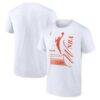 WNBA Unisex Push Limits T-Shirt - White - Front View