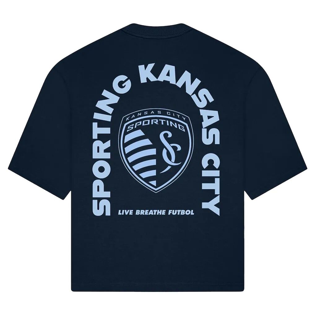 Sporting Kansas City Live Breathe Futbol Unisex Tunnel T-Shirt