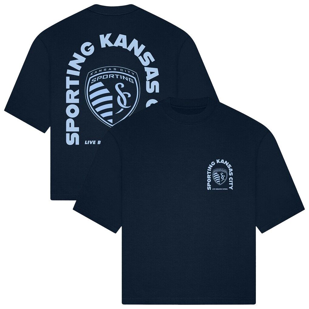 Sporting Kansas City Live Breathe Futbol Unisex Tunnel T-Shirt