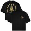 Atlanta United FC Live Breathe Futbol Unisex Tunnel T-Shirt - Black - Front View