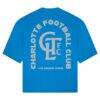 Charlotte FC Live Breathe Futbol Unisex Tunnel T-Shirt - - Detail View