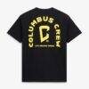 Columbus Crew Live Breathe Futbol Unisex Tunnel T-Shirt - Black - Detail View