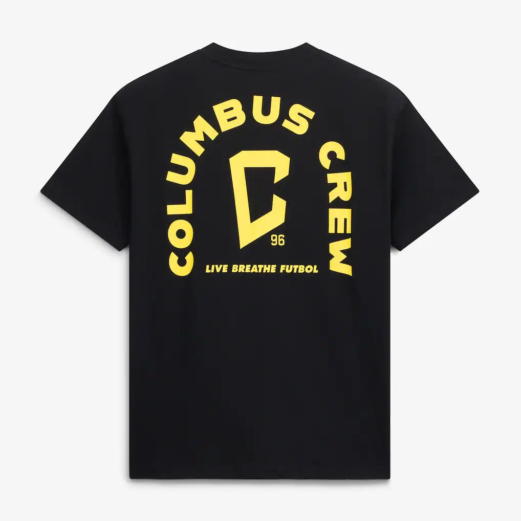 Columbus Crew Live Breathe Futbol Unisex Tunnel T-Shirt