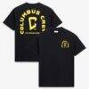 Columbus Crew Live Breathe Futbol Unisex Tunnel T-Shirt - Black - Front View