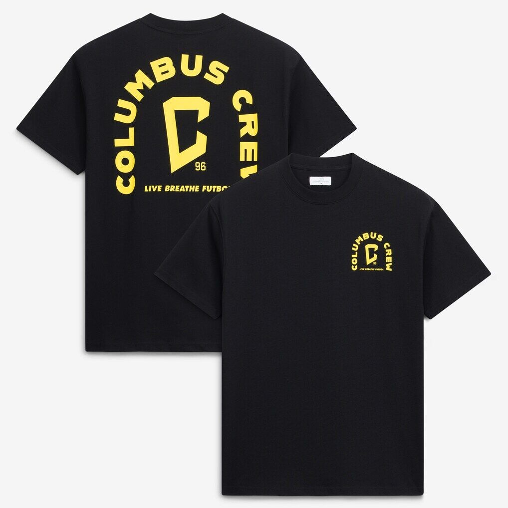 Columbus Crew Live Breathe Futbol Unisex Tunnel T-Shirt