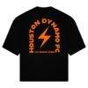 Houston Dynamo FC Live Breathe Futbol Unisex Tunnel T-Shirt - Black - Detail View