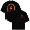 Houston Dynamo FC Live Breathe Futbol Unisex Tunnel T-Shirt - Black - Front View