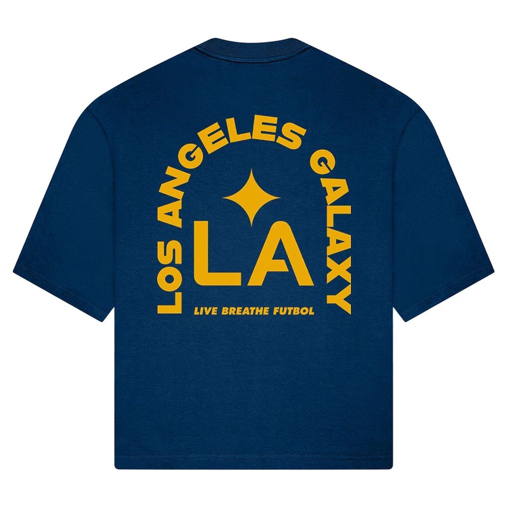LA Galaxy Live Breathe Futbol Unisex Tunnel T-Shirt