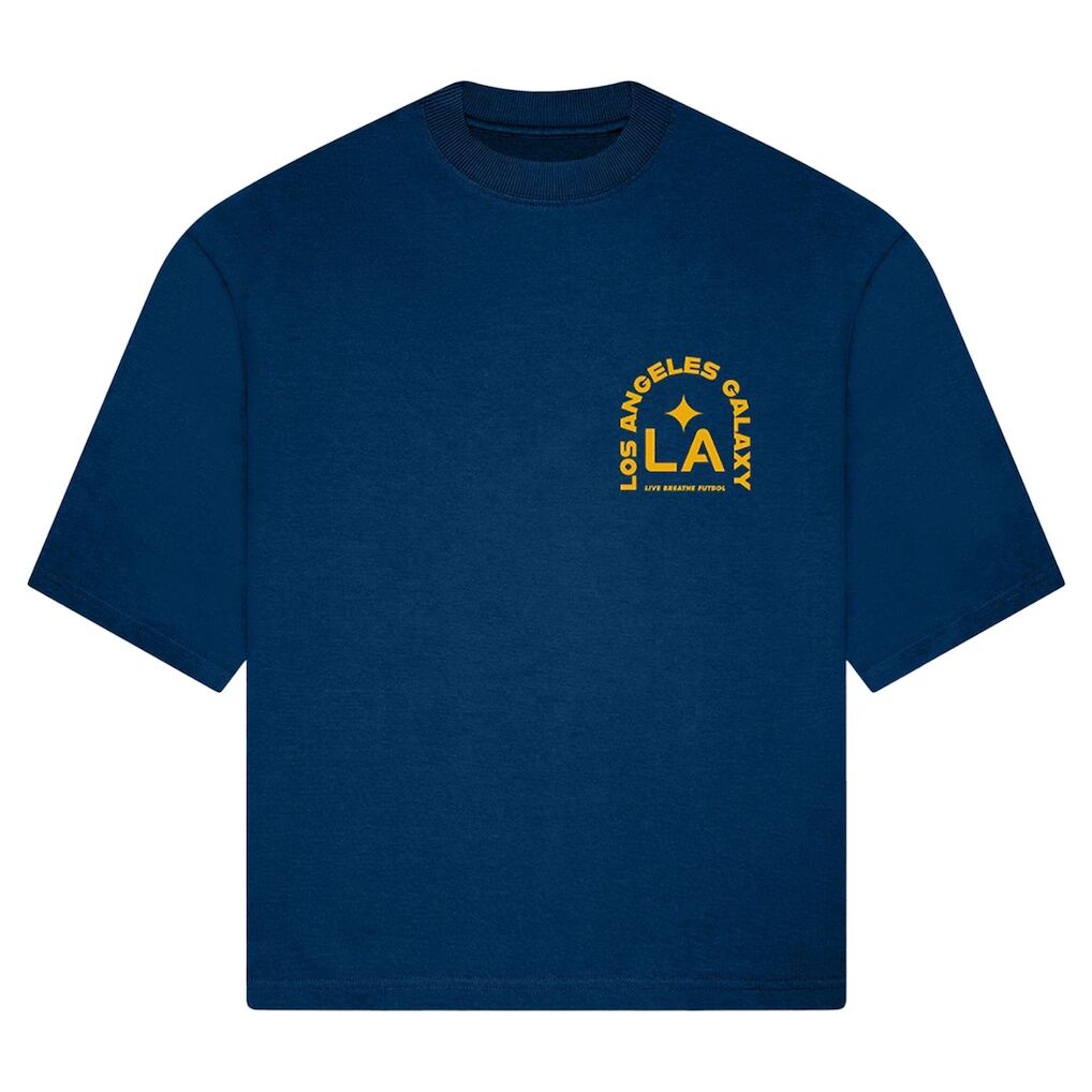 LA Galaxy Live Breathe Futbol Unisex Tunnel T-Shirt