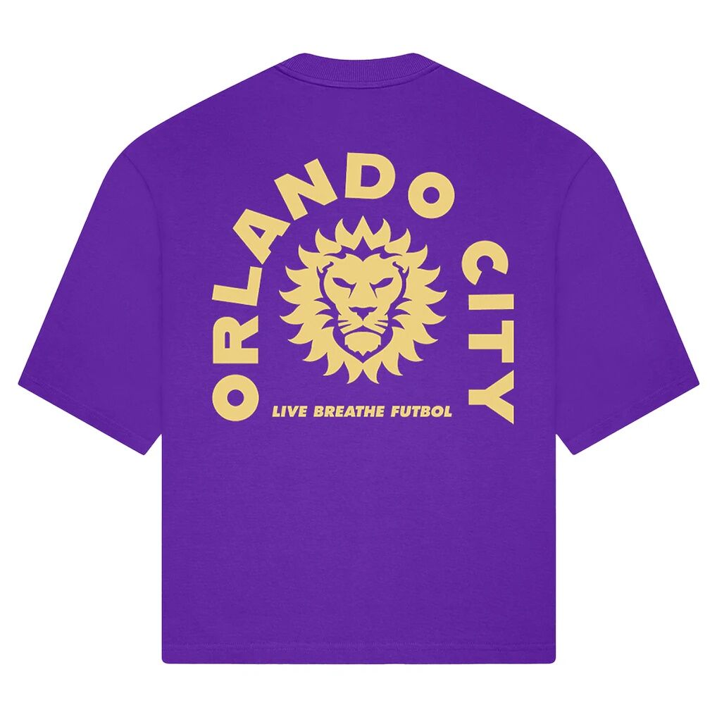 Orlando City SC Live Breathe Futbol Unisex Tunnel T-Shirt