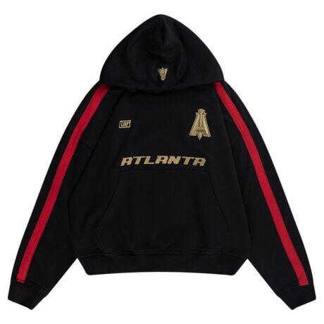 Atlanta United FC Live Breathe Futbol Unisex Rossi Hoodie - Black - Front View