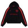 New York Red Bulls Live Breathe Futbol Unisex Rossi Hoodie - Black - Front View