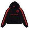 New York Red Bulls Live Breathe Futbol Unisex Rossi Hoodie - Black - Side View