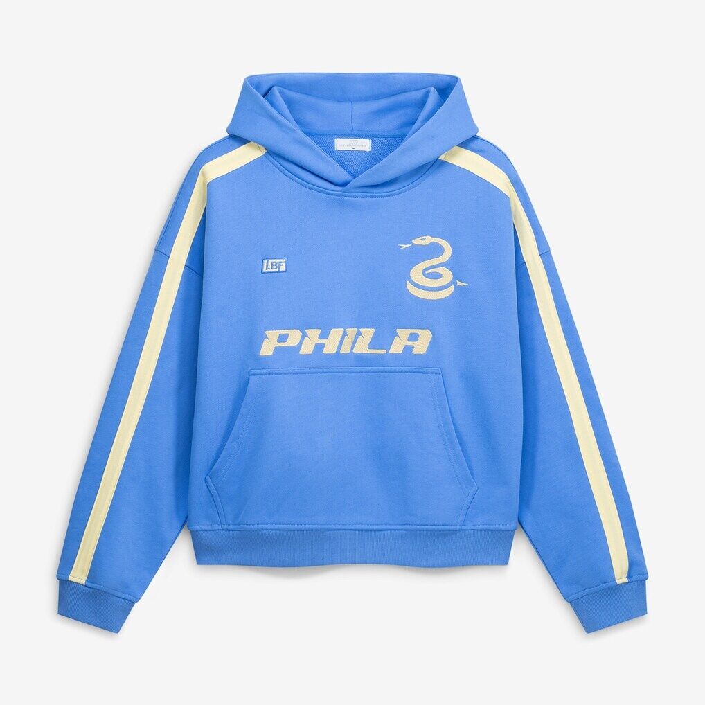 Philadelphia Union Live Breathe Futbol Unisex Rossi Hoodie - Light Blue