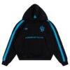 Charlotte FC Live Breathe Futbol Unisex Rossi Hoodie - Black - Side View
