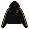 LAFC Live Breathe Futbol Unisex Rossi Hoodie - Black - Side View
