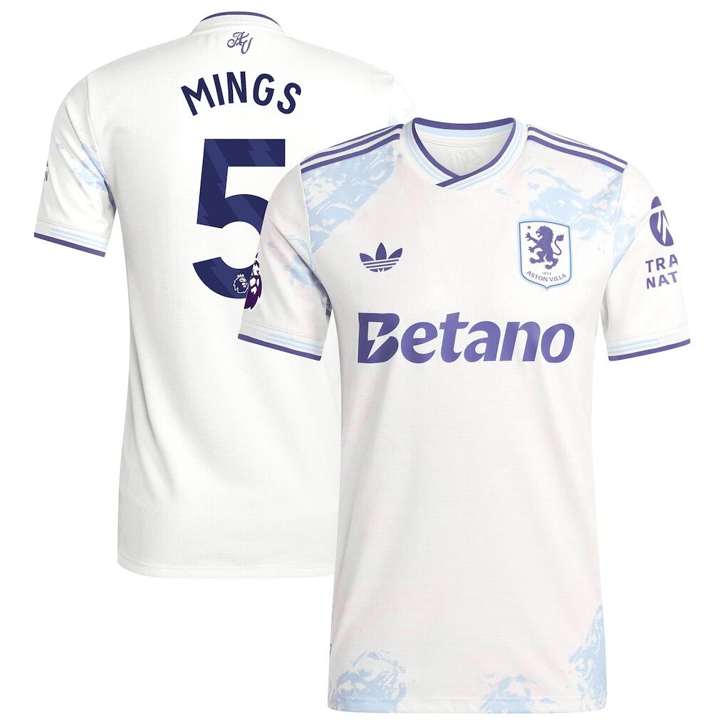 Tyrone Mings Aston Villa adidas 2025/26 Third Authentic Player Jersey