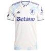 Ollie Watkins Aston Villa adidas 2025/26 Third Authentic Player Jersey - White - Side View