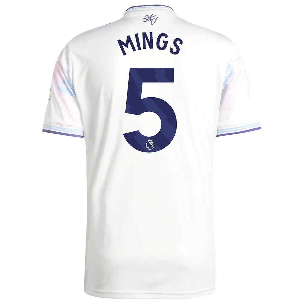 Tyrone Mings Aston Villa adidas Male 2025/26 Third Replica Player Jersey