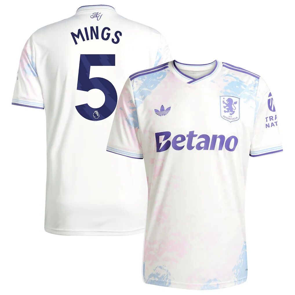 Tyrone Mings Aston Villa adidas Male 2025/26 Third Replica Player Jersey