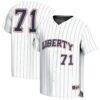#71 Liberty Flames GameDay Greats Adult Lightweight Collegiate Baseball Fashion Jersey - White - Front View