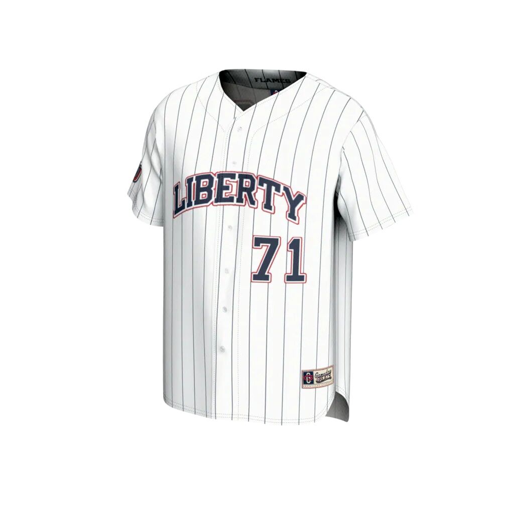 #71 Liberty Flames GameDay Greats Adult Lightweight Collegiate Baseball Fashion Jersey