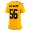 Alex Highsmith Pittsburgh Steelers Nike Women's Alternate Game Jersey - Gold - Detail View