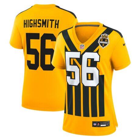 Alex Highsmith Pittsburgh Steelers Nike Women's Alternate Game Jersey - Gold - Front View