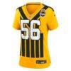 Alex Highsmith Pittsburgh Steelers Nike Women's Alternate Game Jersey - Gold - Side View