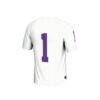 #1 Furman Paladins GameDay Greats Youth Lightweight Football Fashion Jersey - White - Detail View