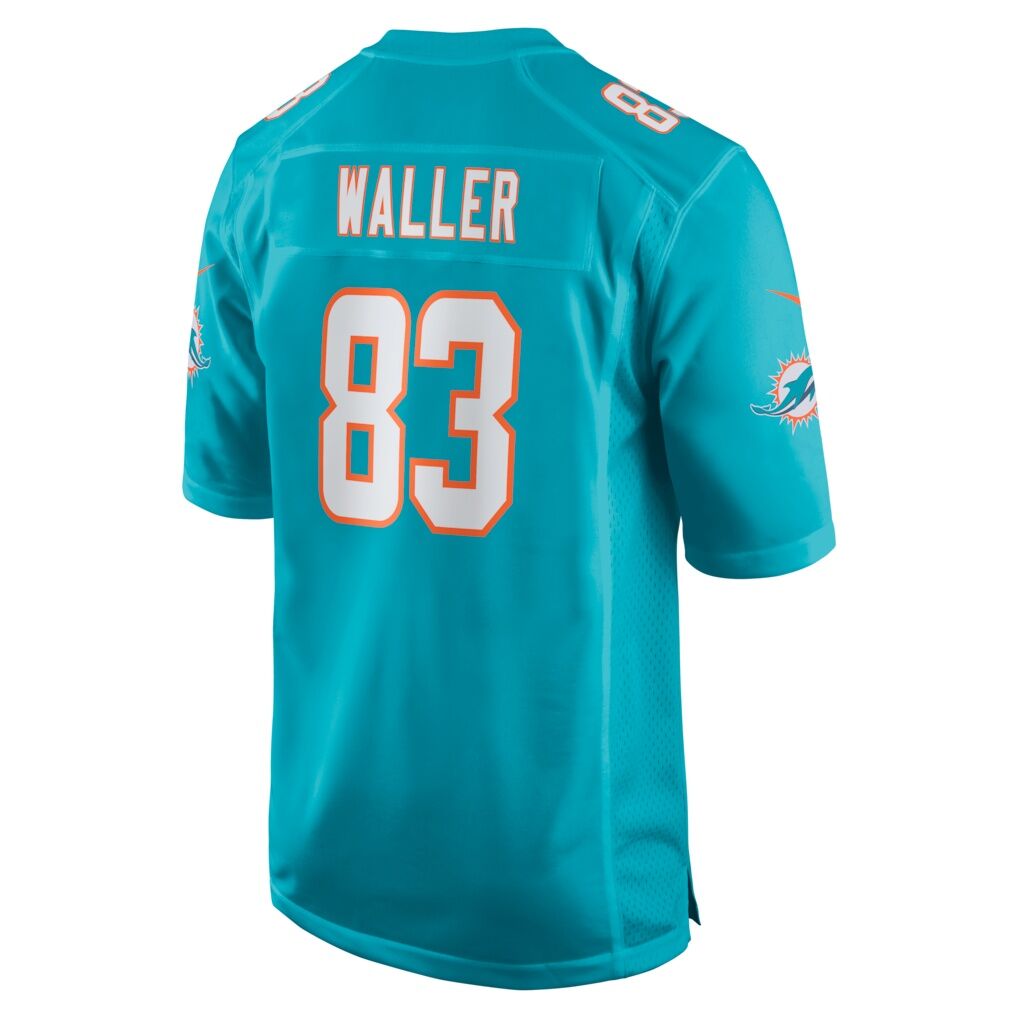Darren Waller Miami Dolphins Nike Team Game Jersey -  Aqua