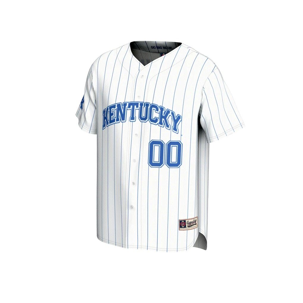 Kentucky Wildcats GameDay Greats Unisex Lightweight Collegiate Baseball Pinstripe NIL Pick-A-Player Fashion Jersey