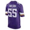 Eric Wilson Minnesota Vikings Nike Team Game Jersey - Purple - Detail View