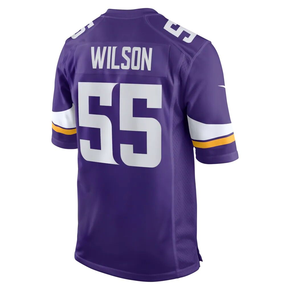 Eric Wilson Minnesota Vikings Nike Team Game Jersey