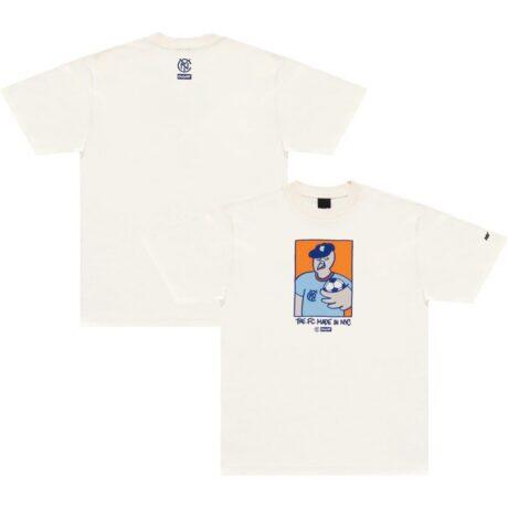 Only NY x NYCFC Unisex Pigeon Mascot T-Shirt - - Front View
