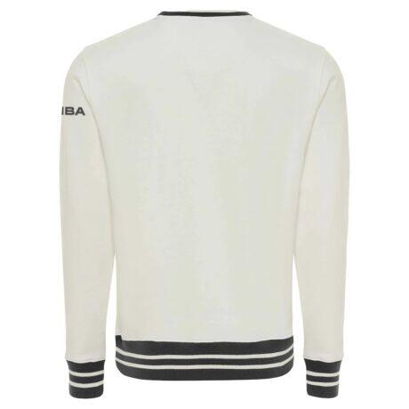 WNBA Sportiqe Unisex Athletic Club Collection French Terry Crew Sweatshirt - Cream - Front View