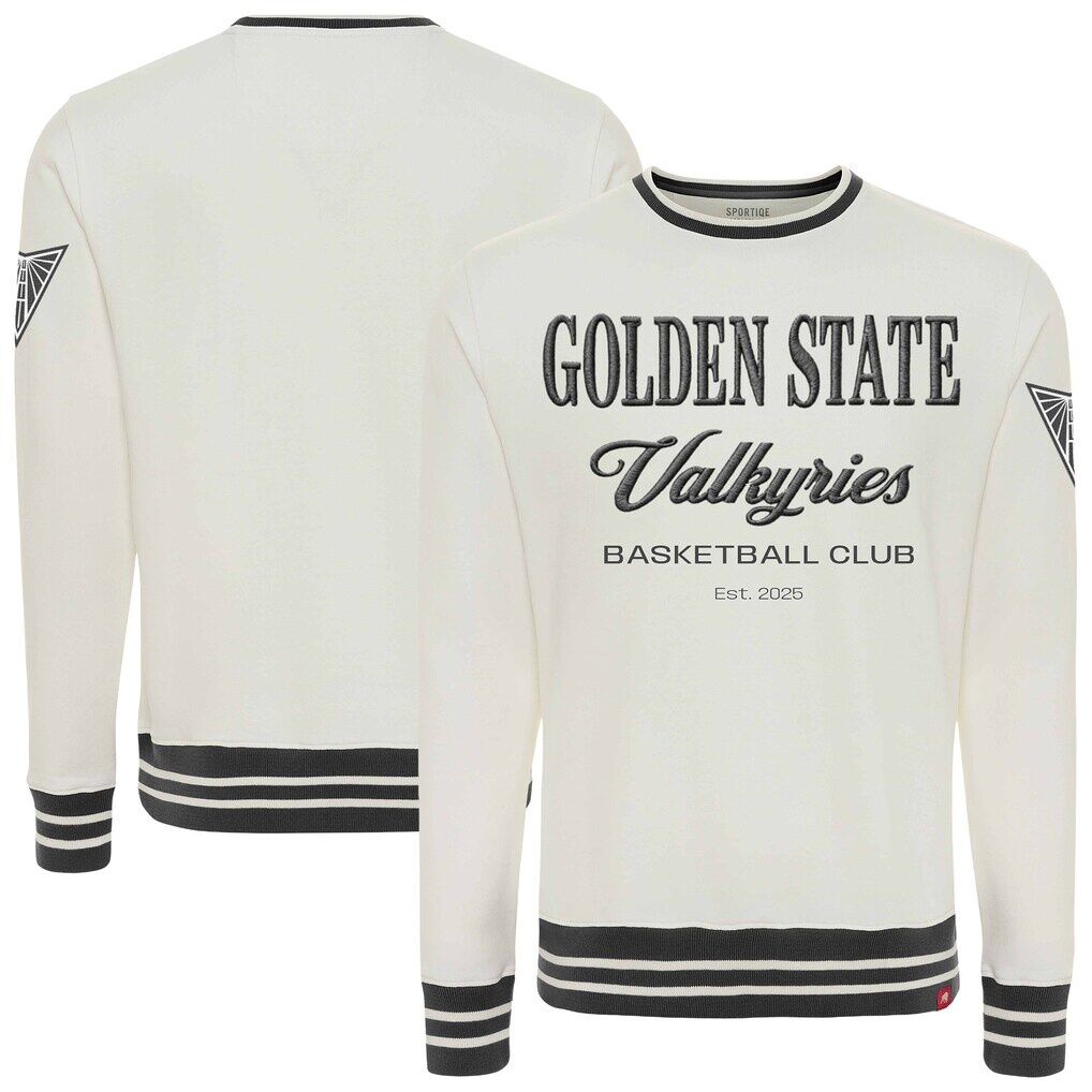 Golden State Valkyries Sportiqe Unisex Athletic Club Collection French Terry Crew Sweatshirt