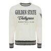 Golden State Valkyries Sportiqe Unisex Athletic Club Collection French Terry Crew Sweatshirt - Cream - Side View