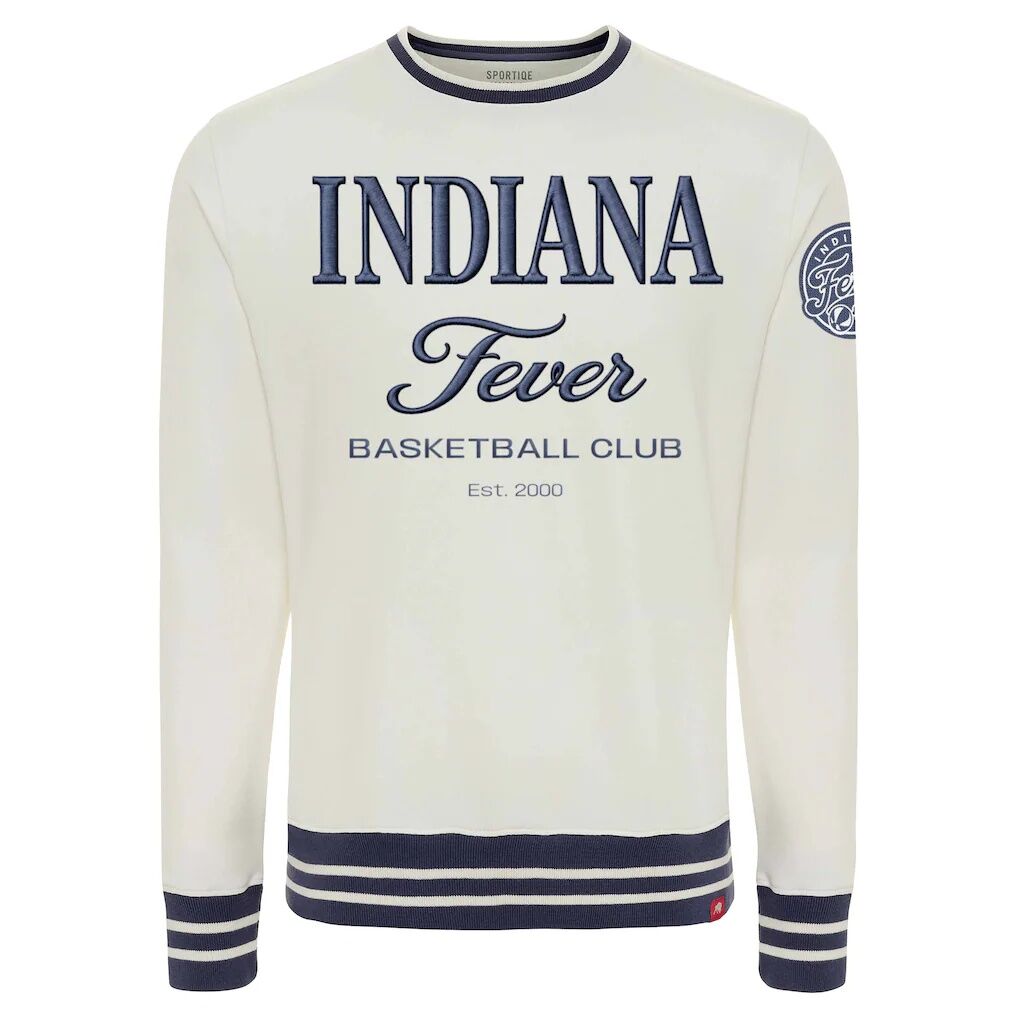 Indiana Fever Sportiqe Unisex Athletic Club Collection French Terry Crew Sweatshirt