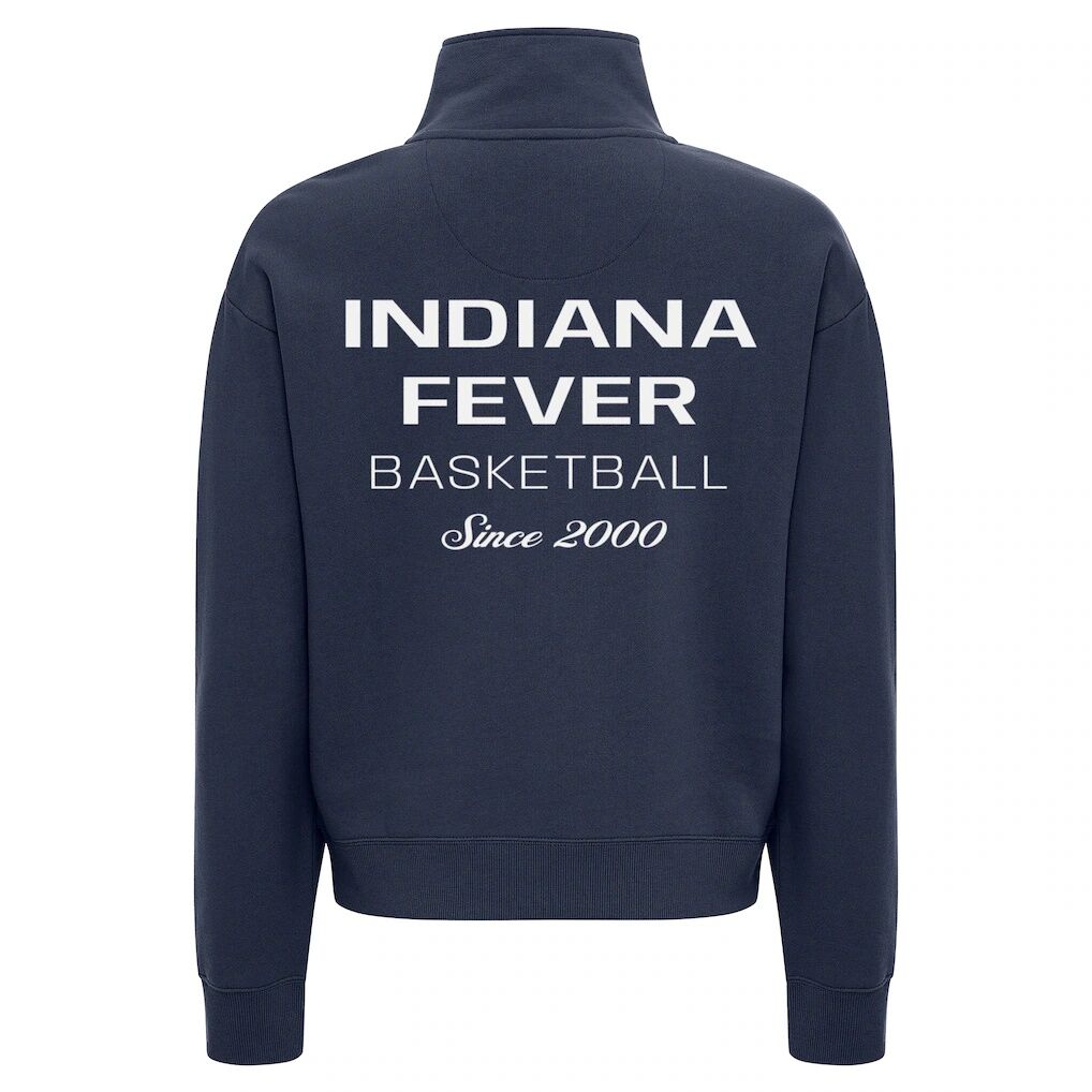Indiana Fever Sportiqe Women's Athletic Club Collection Marant Quarter-Zip Pullover