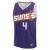 Jalen Green Phoenix Suns Fashion7 Fast Break Replica Jersey - Purple - - Side View