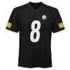 Aaron Rodgers Pittsburgh Steelers Outerstuff Preschool Replica Player Jersey - Black - Side View